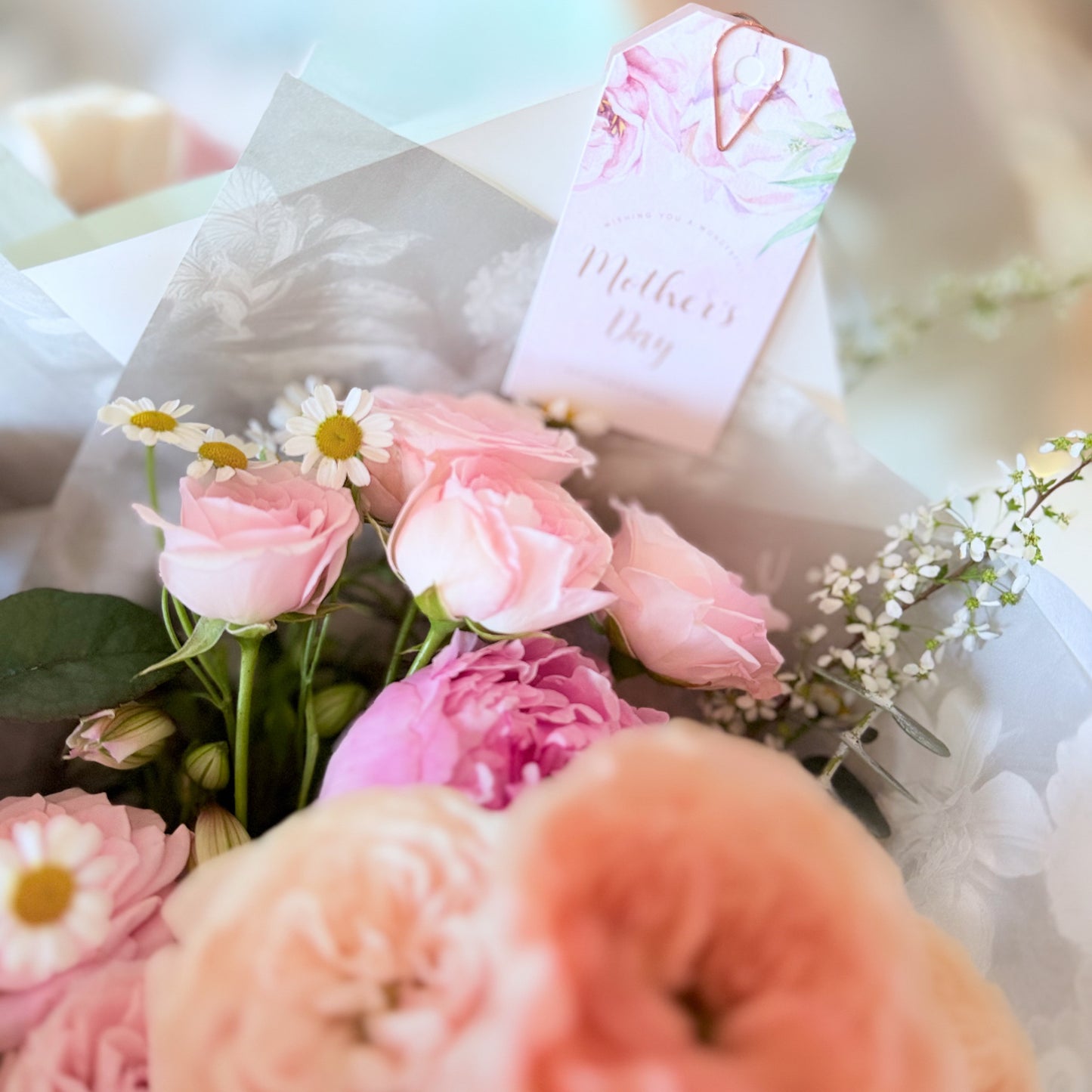 Peony & Rose Bouquet