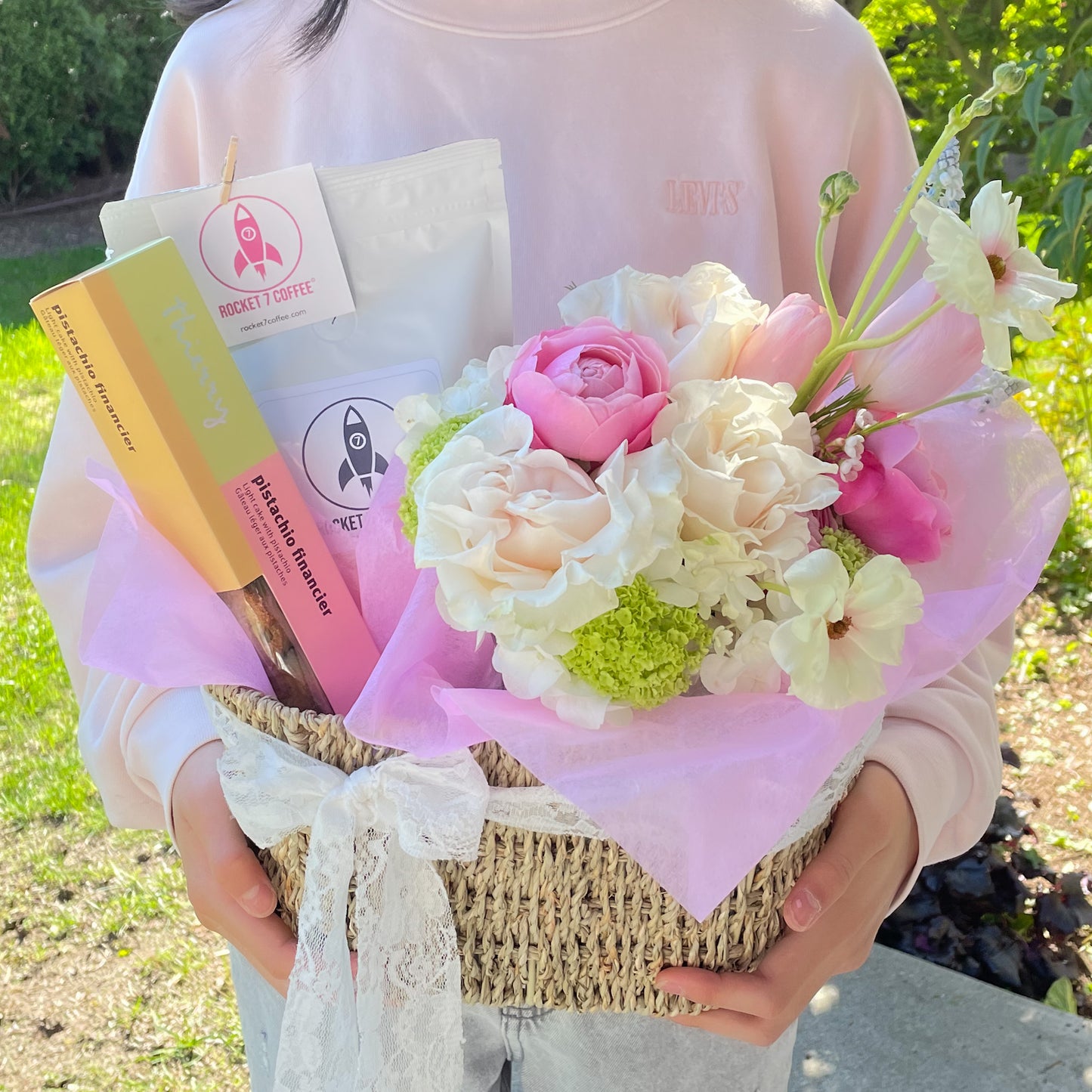 Blossom & Treat Basket