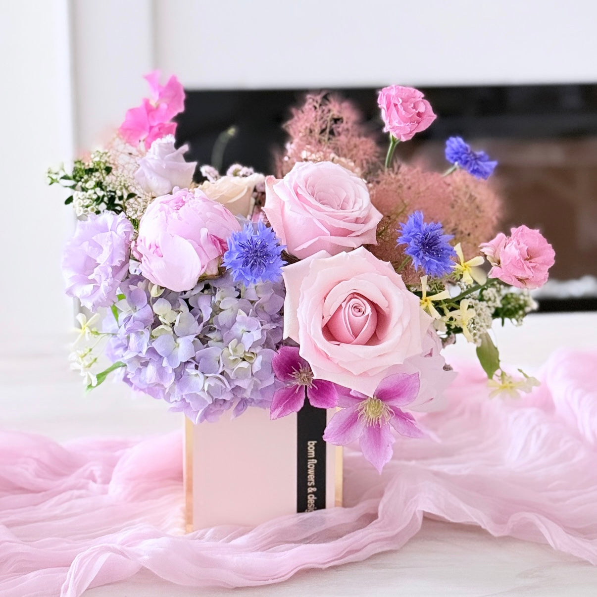 Blush Garden Cube
