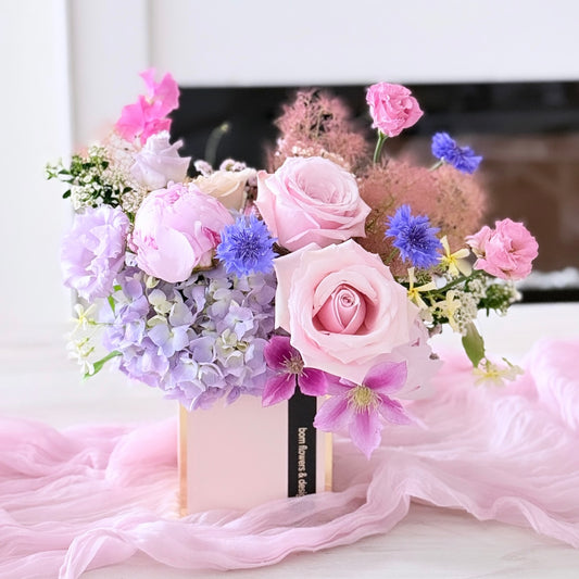 Blush Garden Cube
