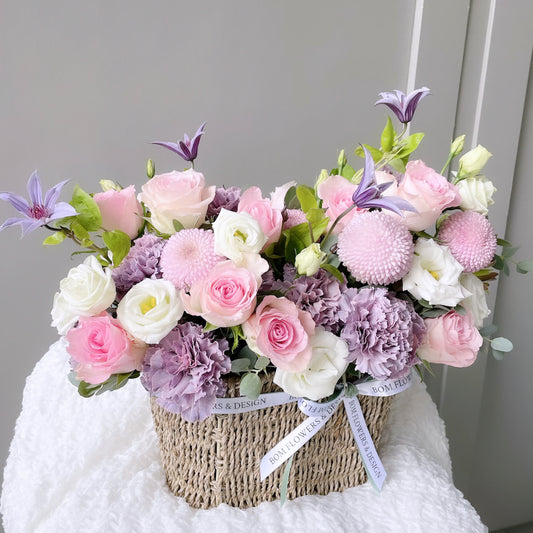 Luxe Flower Basket